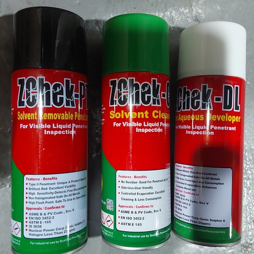 [44474] Welding Testing Spray (3pcs/set) ZChek-DL