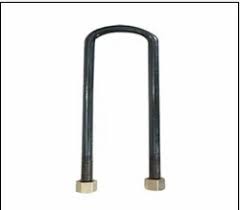 [44499] U bolt, Black (Hino) 14 x 75 x 300