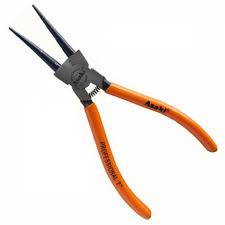 [44597] Circlip Straight Pliers, 7", AK-8342