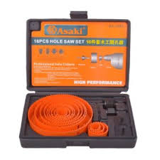 [44692] Asaki Hole Saw 16Pcs/Set AK-3683