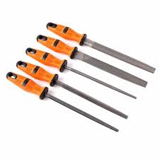 [44711] Iron File 10", (5Pcs/Set) AK-3767, Brand- ASAKI