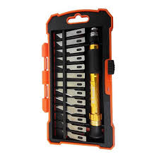 [44713] Hobby Knife (14Pcs/Set) AK-3961 Brand- ASAKI
