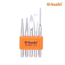 [44842] ASAKI Punch & Chisel (5Pcs/Set) AK-9626