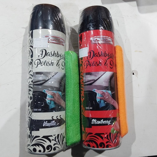 [45329] Dash Board Polish & Shine  500ML ( VANILLA & STRAWBERRY )