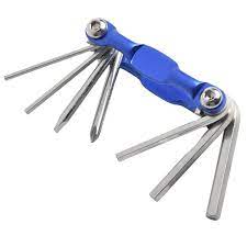 [45786] Folding Screwdriver Set (8Pcs) 24202