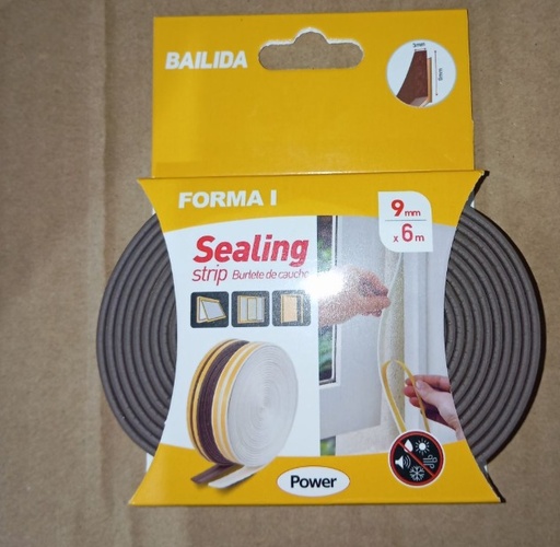 [45977] Bailida Sealing Strip Pattern, Brown 9MM x 6M