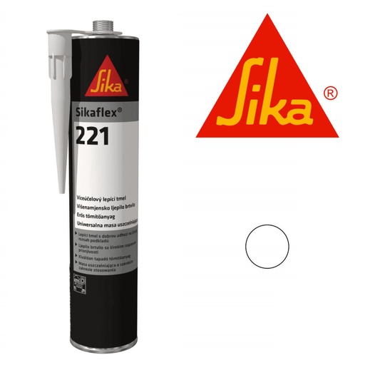 [46077] Sikaflex 221 White 300ML
