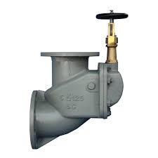 [46169] Angle Storm Valve, Cast Steel 4" X 5K 