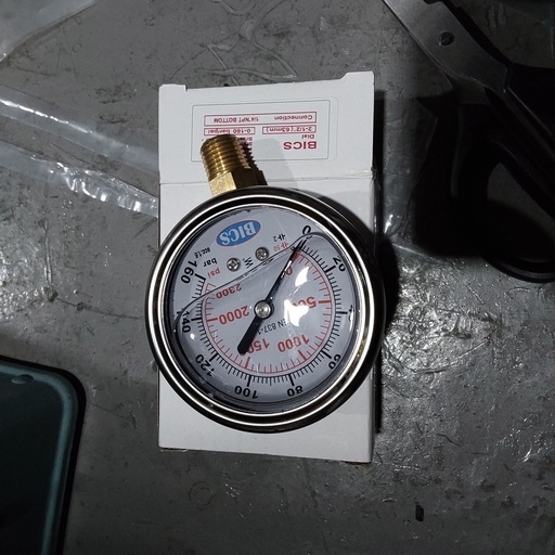 [46509]  Pressure Gauge 160 Bar