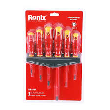 [46770] Ronix Screwdriver Set 6pcs VDE 1000V Model:RH-2724