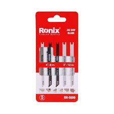 [46834] Ronix Jigsaw Blade set (5pcs) U-SHANK MIXED Model: RH-5609
