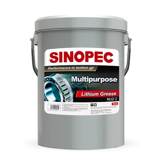 [47020] Sinopec Multipurpose Lithium Grease NLGI3, Red, 17Kg