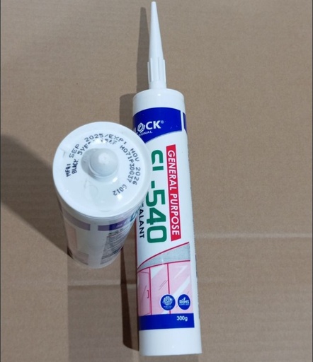 [48643] Silock - Silicone Sealant, SL-540, Black (For General Glazing) 270G
