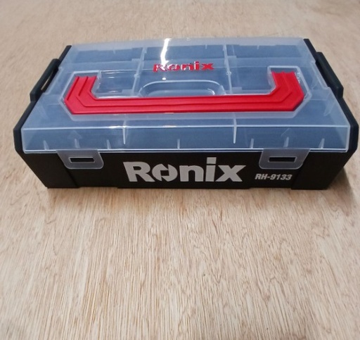 [48971] Ronix Toolbox Plastic Multi-Level 280x180x195 PP+ABS, Model: RH-9133