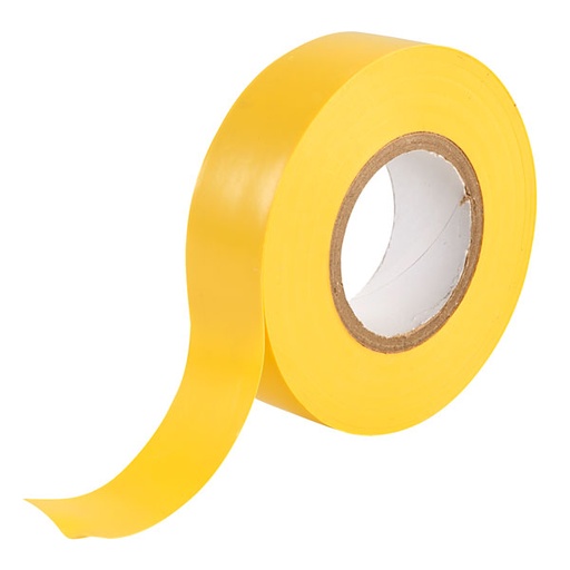 [48999] Bailida Electrical Tape PVC Yellow, 0.17Mic*18MM*20M