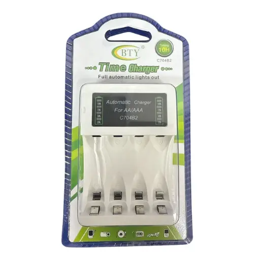 [49493] Battery Charger For AA/AAA, C704B2 Brand: BTY
