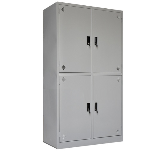 [49520] Locker - Steel 4 Compartments with Lock W850*D420*H1800