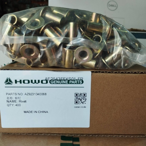 [49675] Rivet AZ9231340068 For Brake Liner - HOWO 