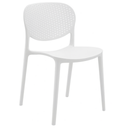 [49732] Plastic Chair (C116) White 92548 - 40*42*80cm PP