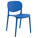 [49733] Plastic Chair (C116) Blue 284C - 40*42*80cm PP
