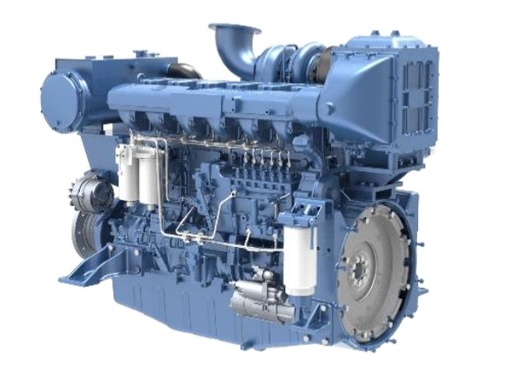 [49744] Weichai Marine Diesel Engine 500HP/2100RPM, WP13C500-18 