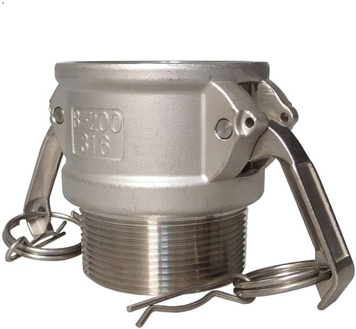 [49757] Camlock - SS304 Type B 3/4" BSP Thread