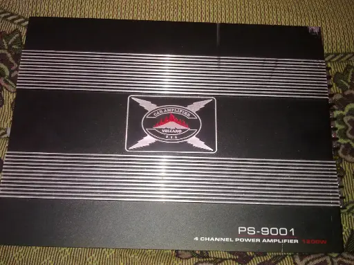 [50118] 4 Channel Power Amplifier 1200W PS-9001
