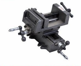 [50121] Asaki Heavy Duty Cross Slide Vice 8" Model: AK-7043