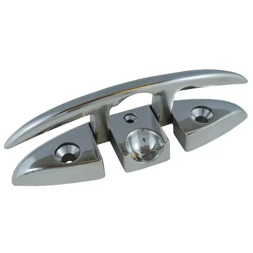 [50235] Mooring Folding Cleat L:220MM, SS316 (Heavy Duty)