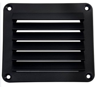 [50264] Dent Vent, Plastic Black 140*125MM