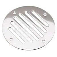 [50372] Round Louvered Drain Cover Vent 80MM, SS316