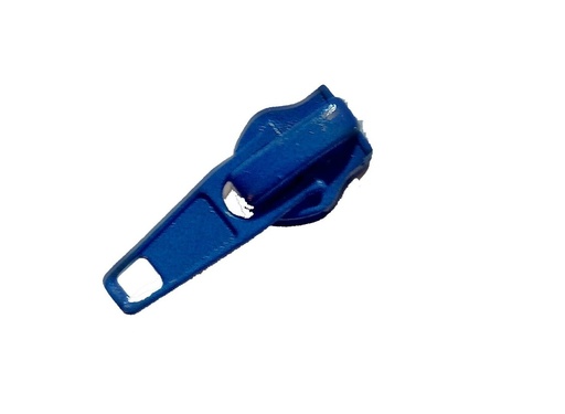 [50490] Plastic Zipper Slider, Blue, 10MM x 43MM