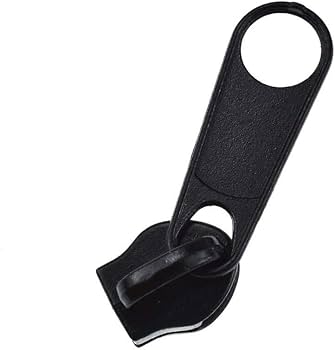 [50496] Zinc Zipper Slider, Black, 5MM x 35MM