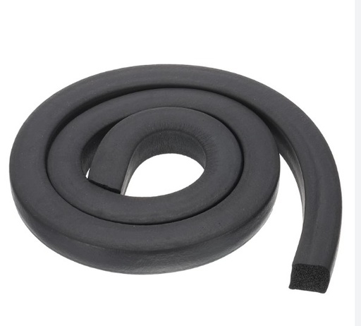 [50548] EPDM Rubber Foam Sealing Strip, Black 14MM*24MM