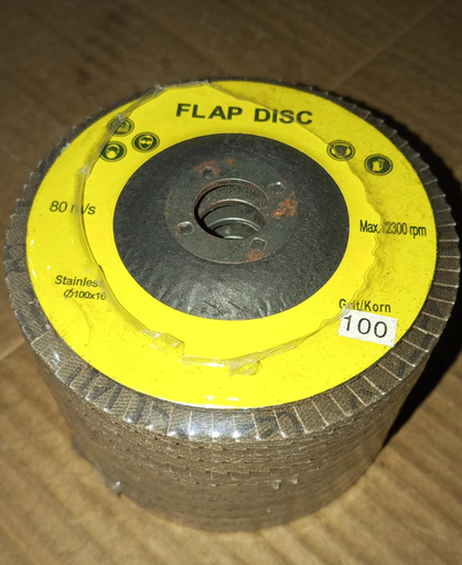 [25723] Flap Disc/Cloth Grinder Wheel 4" #100