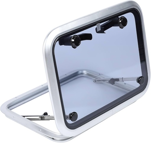[25753] Marine, Hatch Deck Window, Black Glass, 460MM x 415MM