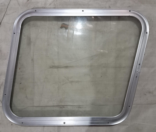 [25759] Marine, Deck Prothole Window Clear Glass, Left Side, 690MM x 590MM