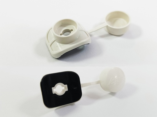[50729] Screw Cap Waterproof White
