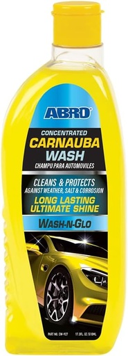 [50890] Carnuba Wash-N-Glo 510Ml, Brand : Abro