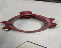 [26080] Grooved Coupling Threaded Mechanical Tee 114.3*33.7mm