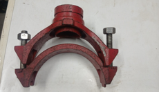 [26081] Grooved Coupling Threaded Mechanical Tee 168.3*73.0mm