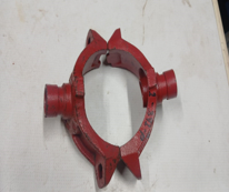 [26086] Grooved Coupling Threaded Mechanical 2 Way 114.3*33.7mm