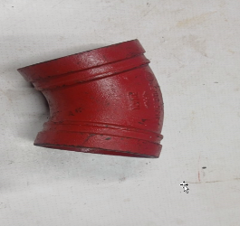 [26102] Fire pipe 45° elbow 88.9mm