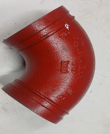 [26107] Fire pipe 90° bend 114.3mm