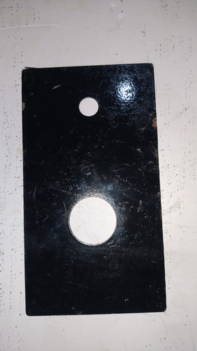 [4309] Shim Steering Plate 136 x 76 x 1.5MM (Black) 1367615B