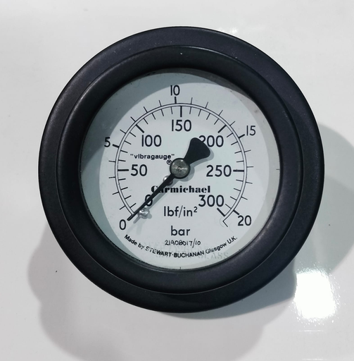 [26225] Pressure Gauge 0-20Bar / 300LBFLIN², 21908017/10