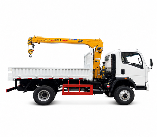 [51534] Sinotruck Mounted Crane 4X2, ZZ3048D2814C1R, WP2.3Q110A0, XCMG, SQ3.2SK20, 3.2T