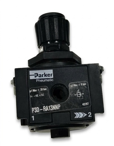 [26308] Pneumatic Pressure Regulator P3D-RA13NNP, P1=20B P2=8B