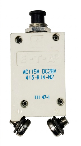 [26317] Thermal Circuit Breaker AC115V/DC28V, 413-K14-N2