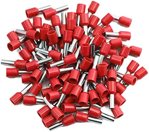 [11112] Ferrules With Insulator E1508 Red (1.5MM/16AWG)